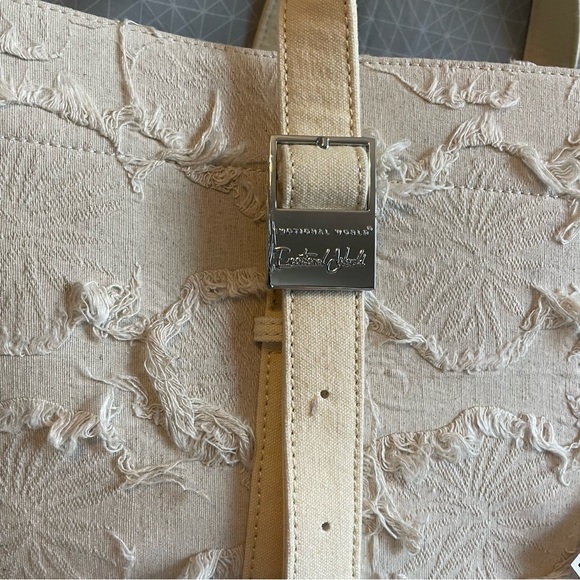 NWT Emotional World Large Vintage Tote Bag - Picture 4 of 13